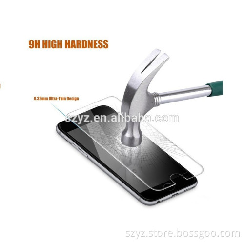China Real Factory Supply Premium tempered glass screen protector for iphone 6 7 7plus